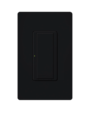 Lutron RRD-8S-DV-BL RadioRA 2 8A Switch - 120-277V - Black Finish