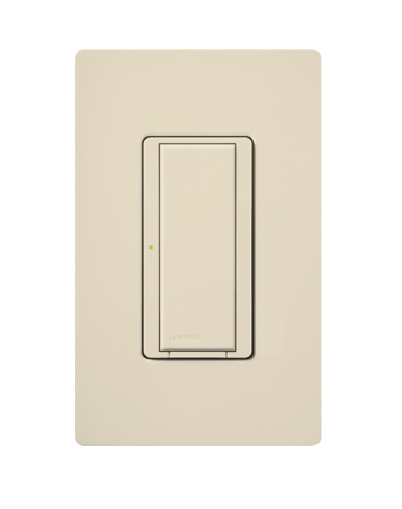 Lutron RRD-8S-DV-LA RadioRA 2 8A Switch - 120-277V - Light Almond Finish