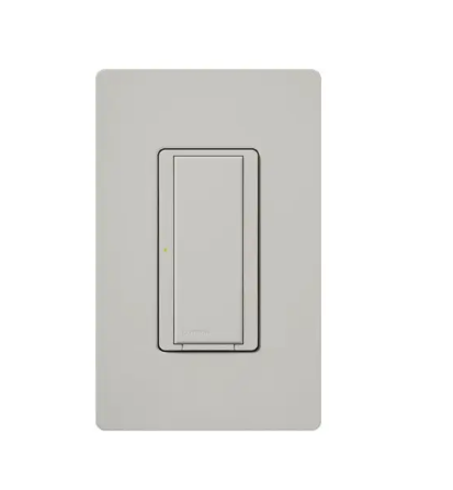 Lutron RRD-8S-DV-PD RadioRA 2 8A Switch - 120-277V - Palladium Finish
