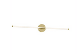 AFX Lighting RSKV3605L30D1SB Rusnak 36" Led Vanity Light - 3000k - 120v - Satin Brass Finish