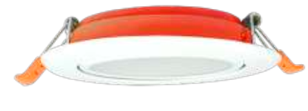 Westgate RSL6-ADJ-MCT5-FR Adjustable Fire-rated Slim Recessed Light, 5cct , 12W, 840LM, 27K/30K/35K/40K/50K in FRost