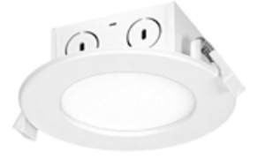 Westgate RSL4-JB-MCT5 4" Led Slim Snap-In Recessed Lights W/ J-Box, Multi Color Temperature, Lumens: 650LM