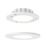 DALS Lighting RTJB4-CC-WH 4 Inch Recessed Retrofit LED Light 5CCT, White Finish