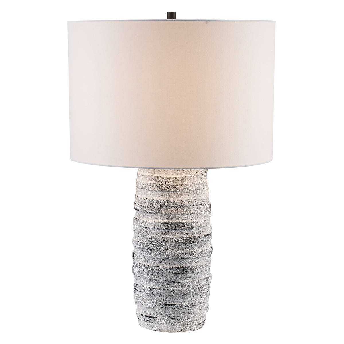 Trans Globe Lighting RTL-9177 GRY Crestmount gray table lamp