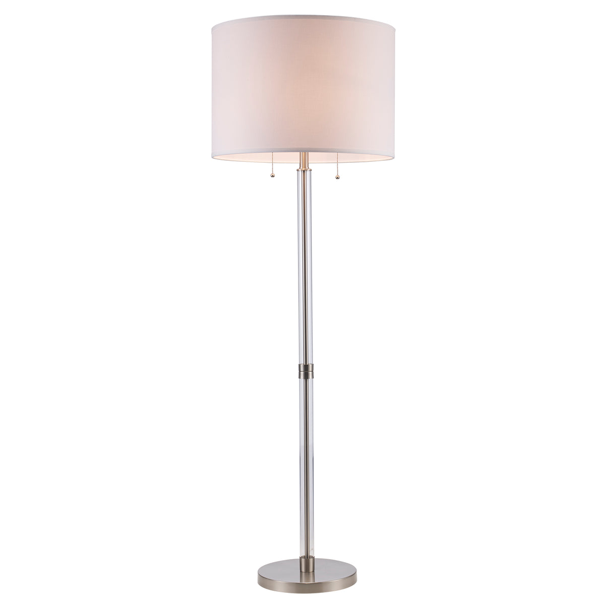 Trans Globe Lighting RTL-9184 BN Nori Brushed Nickel Floor Lamp on