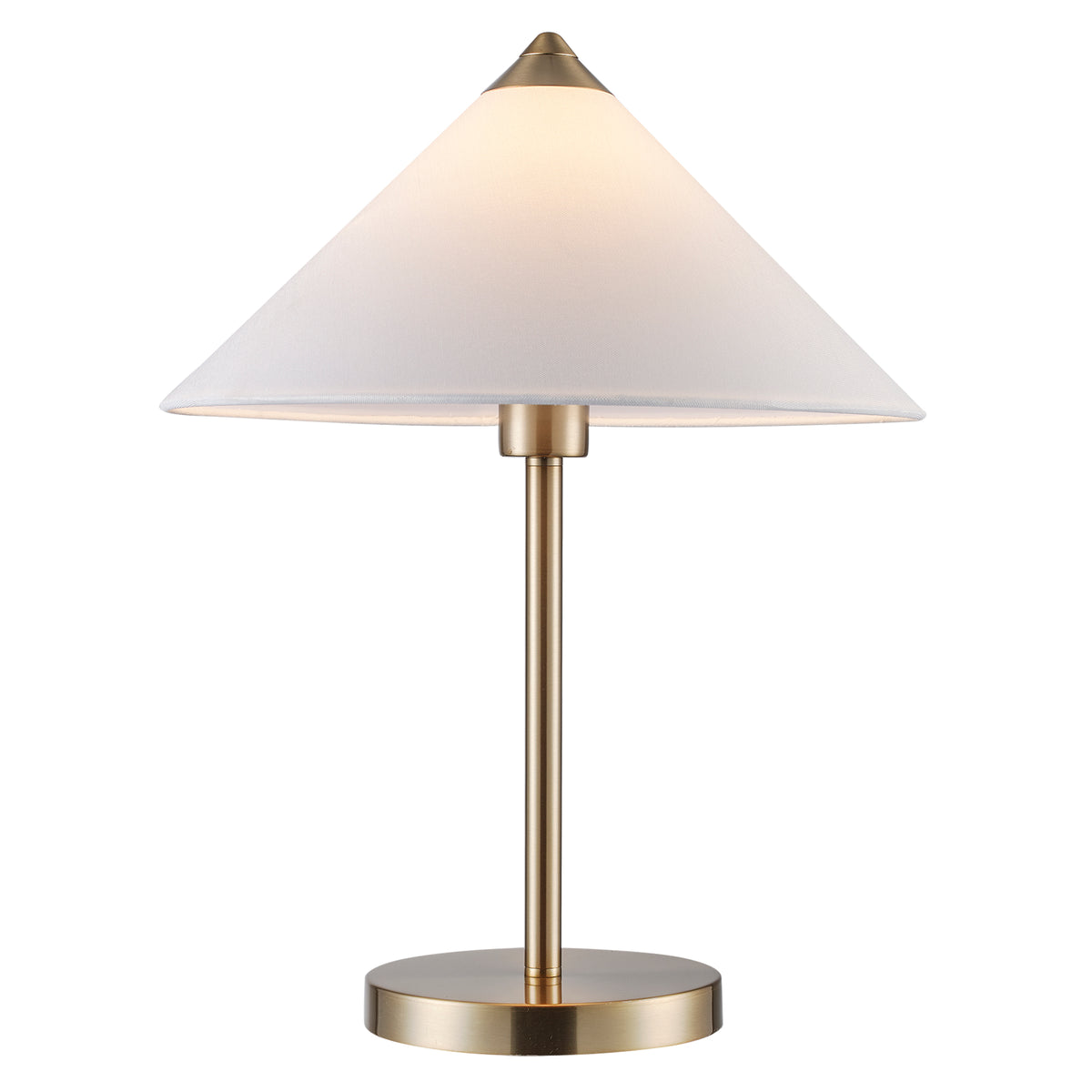 Trans Globe Lighting RTL-9194 AG Westview antique gold table lamp with white shade