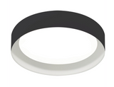 AFX Lighting RVF162600L30D2BKWH Reveal 16" Led Flush Mount - 3000k - 120-277v - Black / White Finish