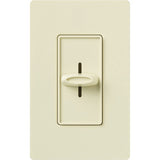 Lutron S-1000-AL Skylark Slide-To-Off Single Pole Dimmer, 1000W Max, Almond Finish