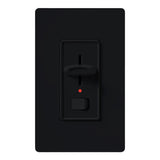 Lutron S-10PNL-BL Skylark Preset Single-pole Dimmer With Nightlight - 1000W Max - Black Finish