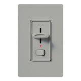 Lutron S-10PNL-GR Skylark Preset Single-pole Dimmer With Nightlight - 1000W Max - Gray Finish