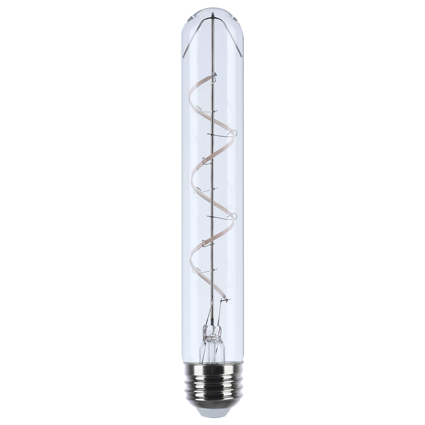 SATCO S10522 6W LED T9 Flex Gray Coil Filament Bulb 2700K 2-Pack