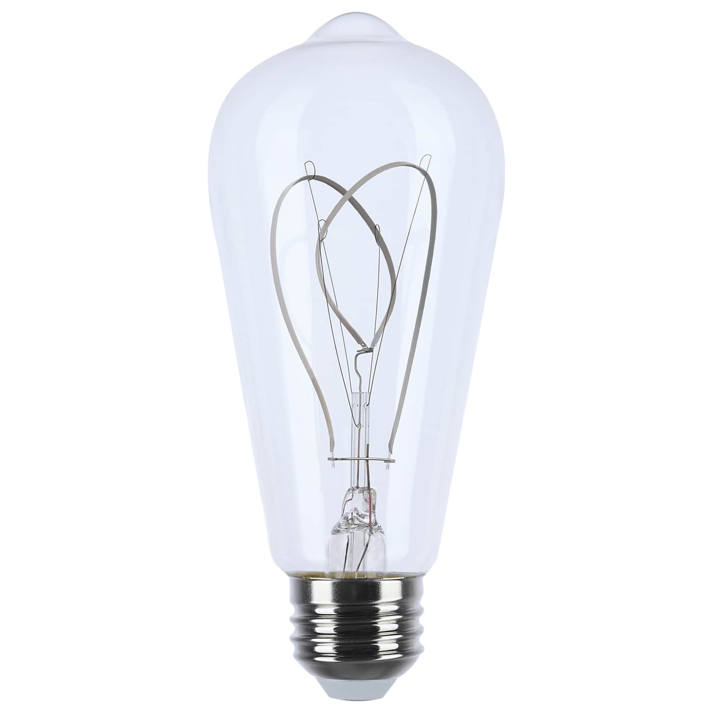 Satco S10525 Reminiscent LED Filament Volts: 120 -  CCT: 2700K - Finish: Clear