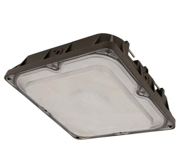 Feit Electric S10CNPY/850/BZ 10 in. 45W Commercial Canopy Daylight (5000K) LED Security Light Color Temperature 5000K, Wattage 45W, Voltage 120V Pack 1