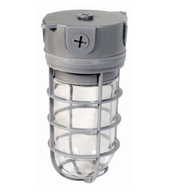 Feit Electric S10VCM/850/GRY Led Vapor Light Fixture, 800 Lumens, 17.5-watt, Aluminum Housing, 10-in. Pack 1