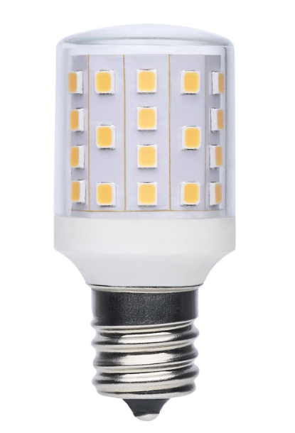 SATCO S11203 3.5 Watt T14 LED Light Bulb 3000K CCT Clear E17 Base Dimmable 120 Volt