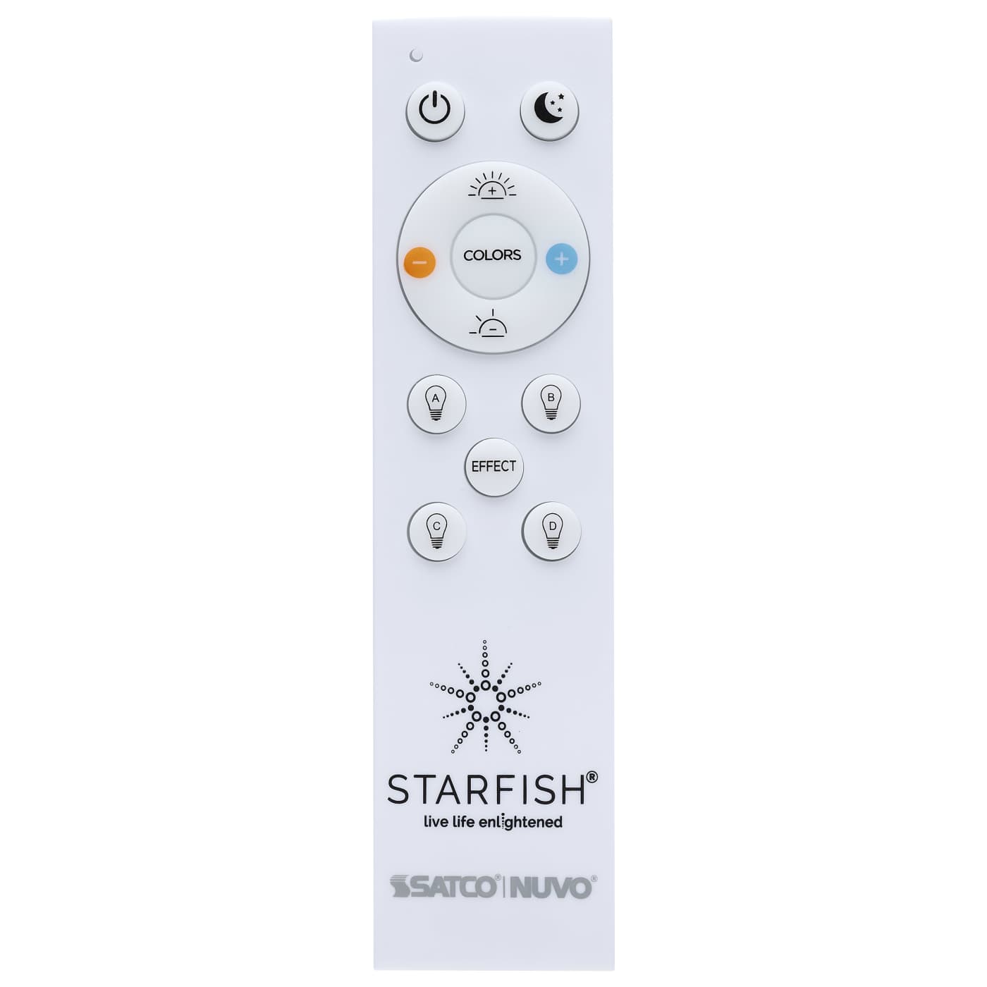 Satco S11282 Remote for Starfish Lighting -  Finish: White