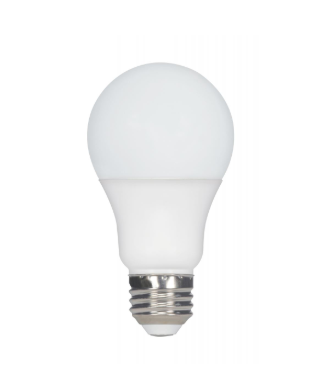 SATCO S11407 9.8 Watt; A19 LED; 3000K; Medium base; 220 deg. Beam Angle;120 Volt Light Bulb