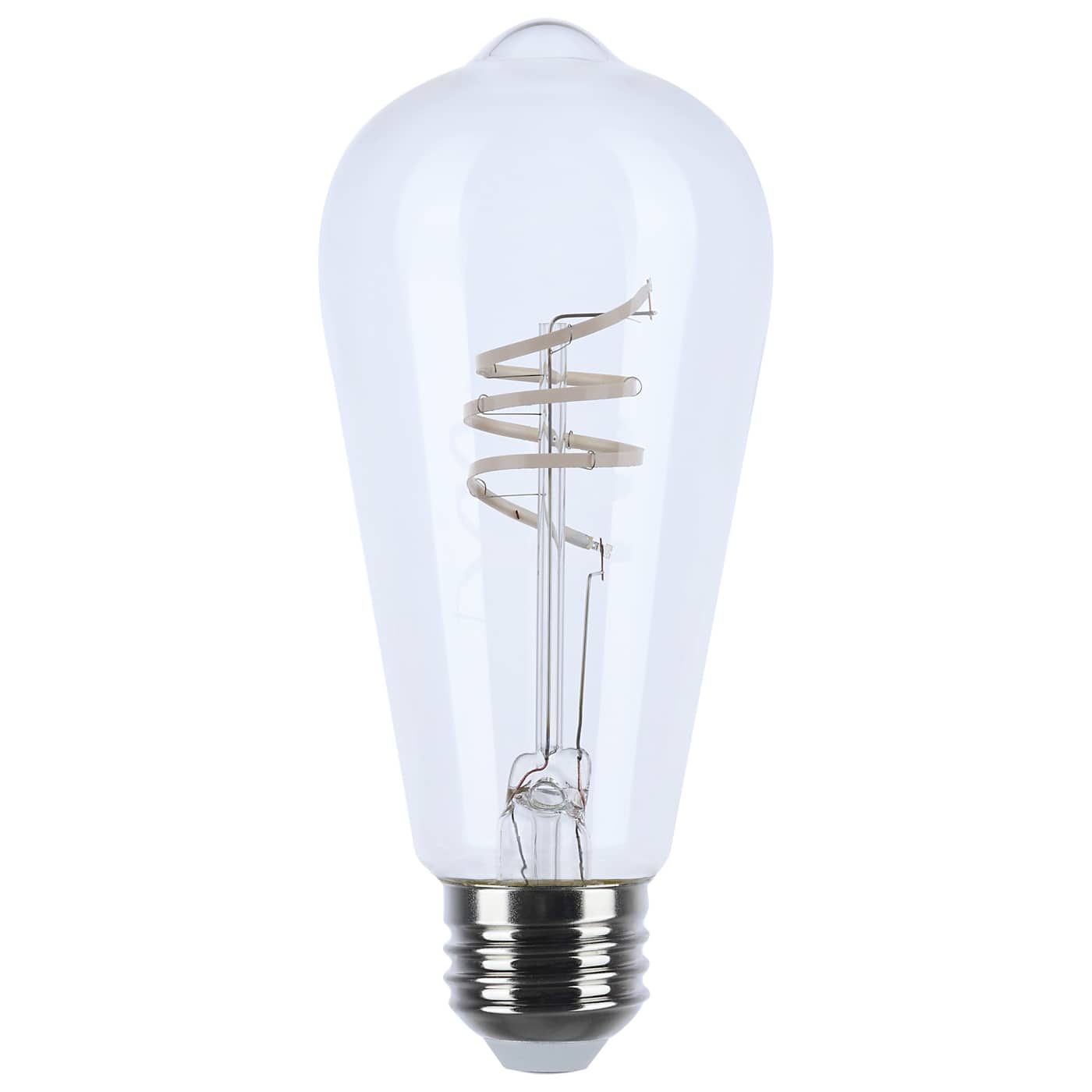 Satco S11529 ST19 - Reminiscent - Flex Gray Coil Filament - E12 Base - CCT: 3000K - Finish: Clear