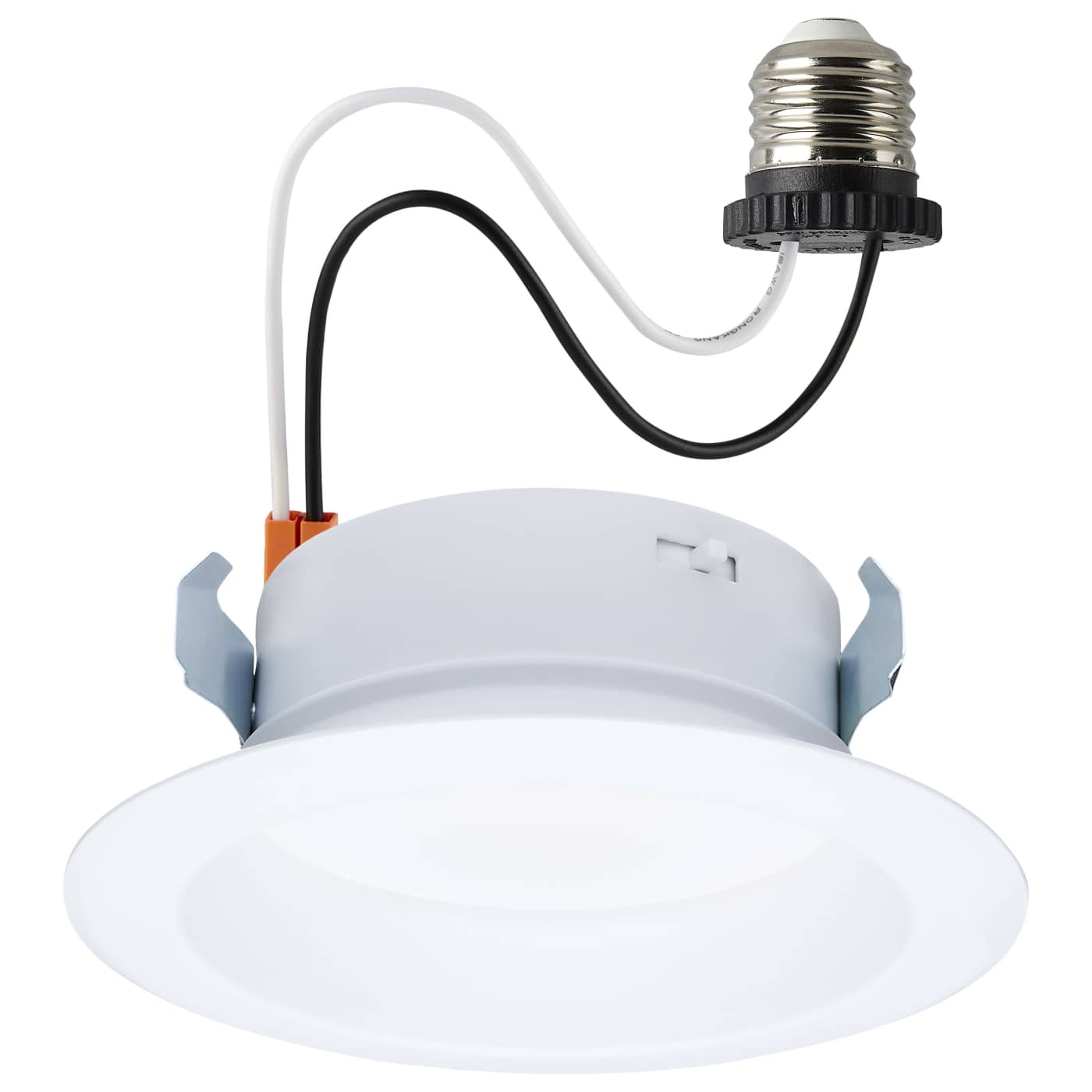 Satco S11647 ColorQuick 4" 10W LED CCT Selectable Round White Recessed Downlight