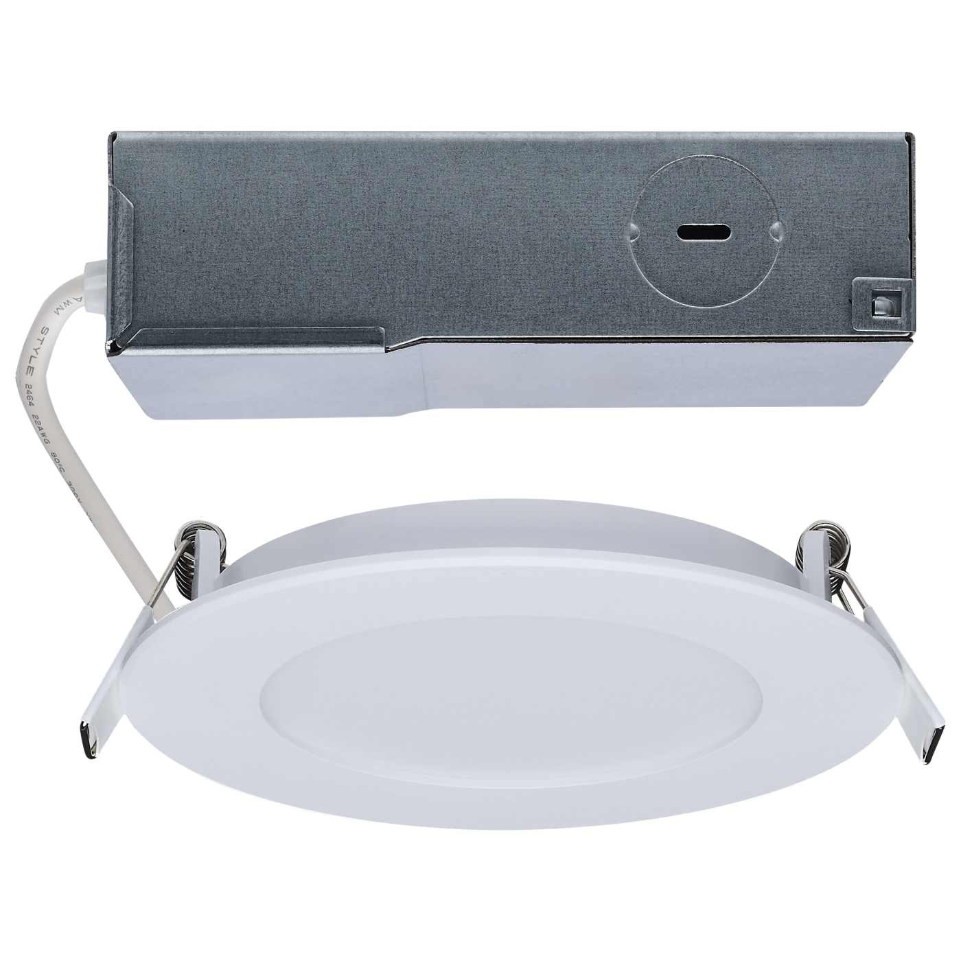 Satco S11680 ColorQuick 4" 8W LED Selectable CCT Recessed Downlight White