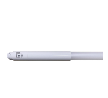 SATCO S11755 38 Watt T8 LED; Recessed Double Contact HO/VHO Base; CCT Selectable; Type B; Ballast Bypass; PET Shatterproof Coated; White Finish; 96 Inches; 120-277 Volt Tube Light