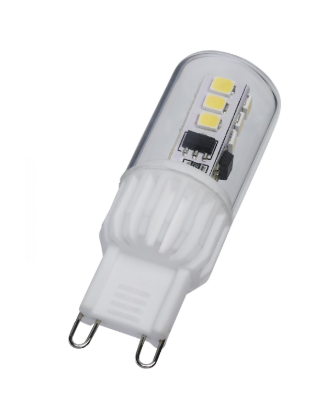 SATCO S12129 3.5 Watt Mini LED; G9 Base; 5000K; Clear Finish; 120 Volt Light Bulb
