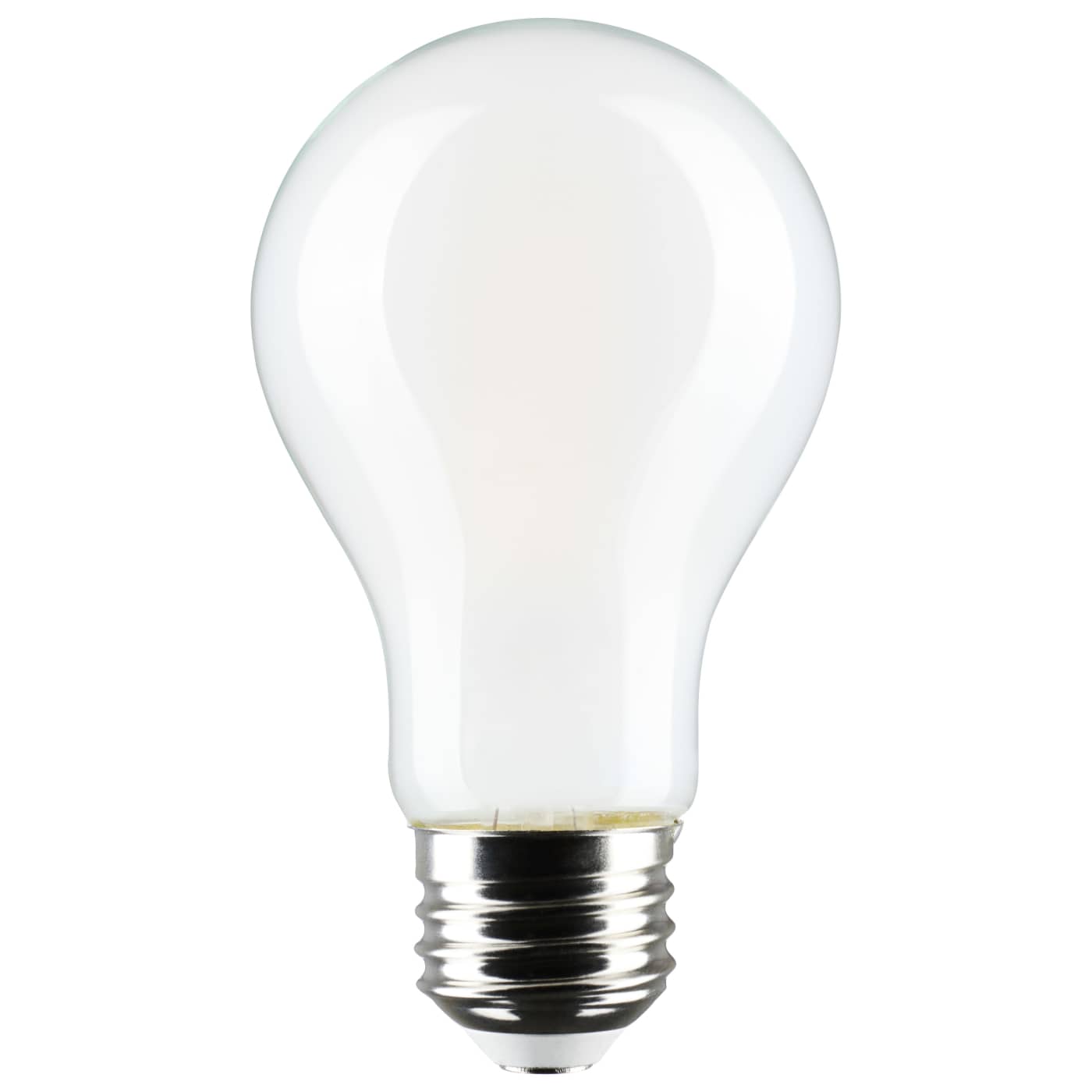 Satco S12151 ColorQuick 8W LED A19 Filament Dim-to-Warm 3000K–2000K E26