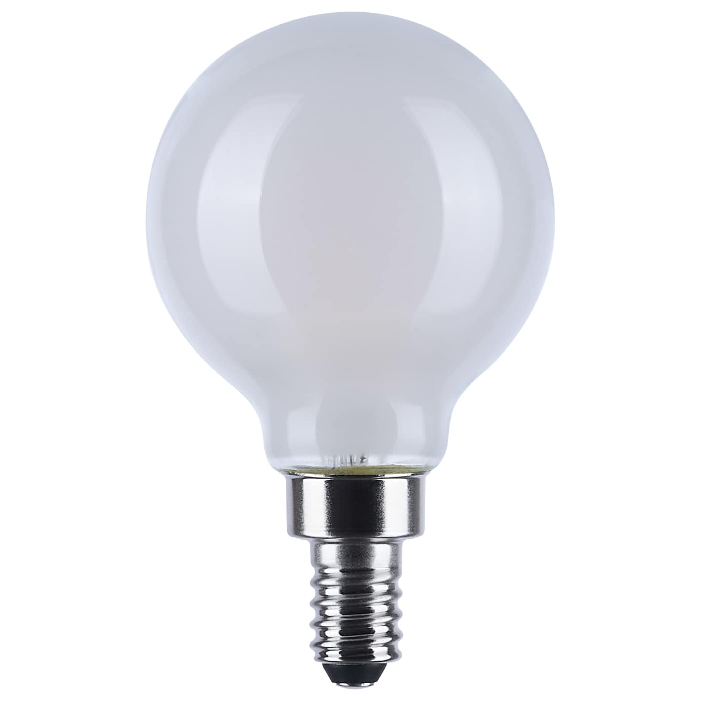 Satco S12162 ColorQuick 4.5W LED G16.5 Filament Dim-to-Warm 3000K–2000K E12