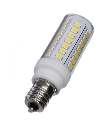 SATCO S12343 5 Watt T6 LED; Clear Finish; E12 Base; 5000K; 120 Volt Light Bulb