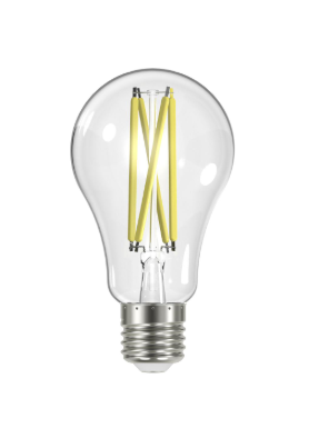 SATCO S12431 12.5 Watt LED A19; Clear; Medium Base; 4000K; 90 CRI; 120 Volt Light Bulb