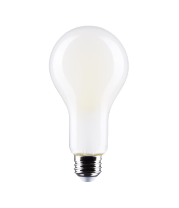 SATCO S12452 21 Watt; A23 LED; Frost Finish; Medium base; 5000K; 120 Volt Light Bulb