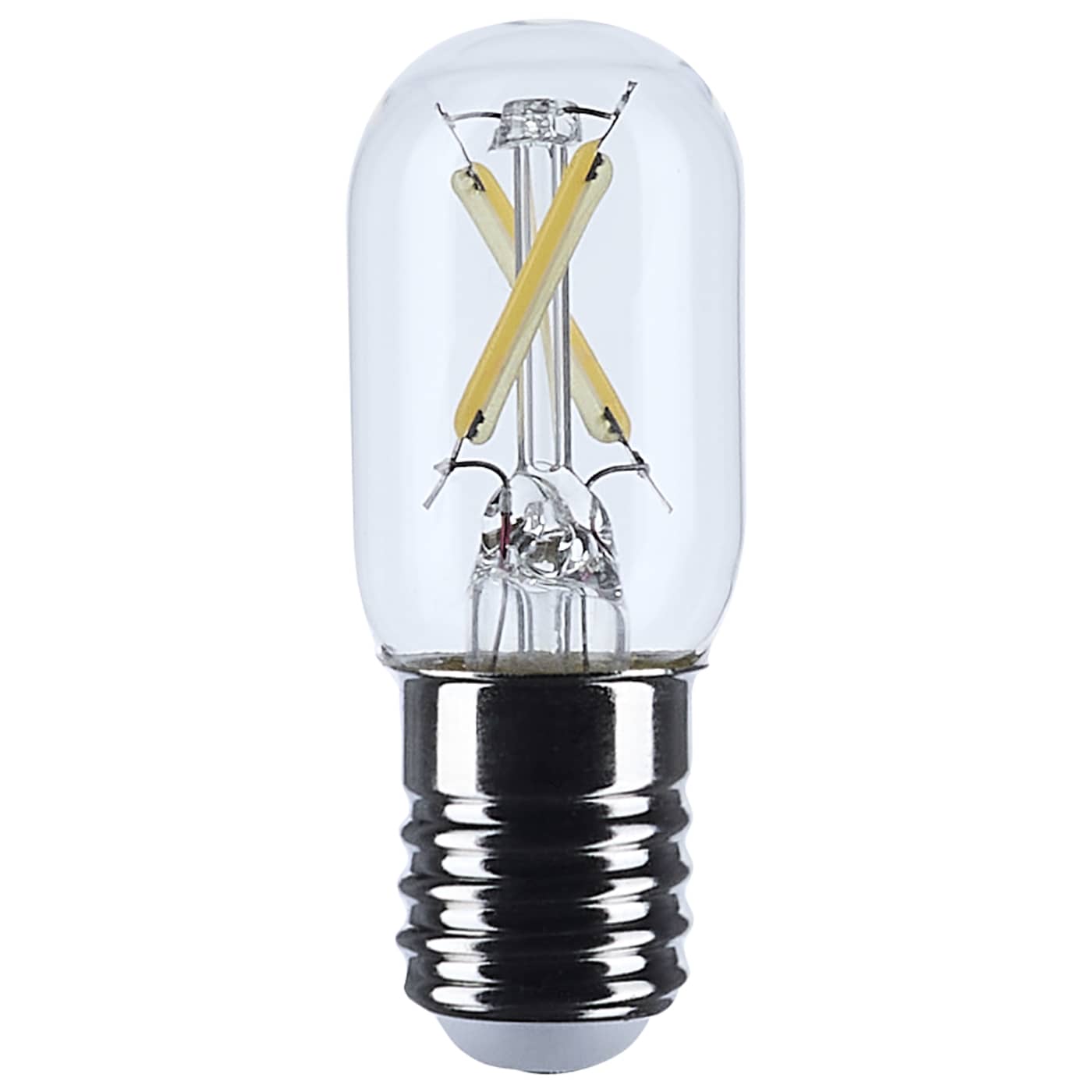Satco S12520 Lumos LED E17 Intermediate 3 watt LED Filament - CCT: 4000K - Finish: Clear
