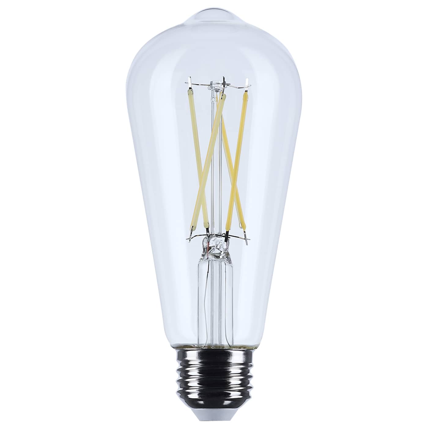 Satco S12536 Lumos LED E26 Medium 8 watt LED Filament - CCT: 5000K - Finish: Clear