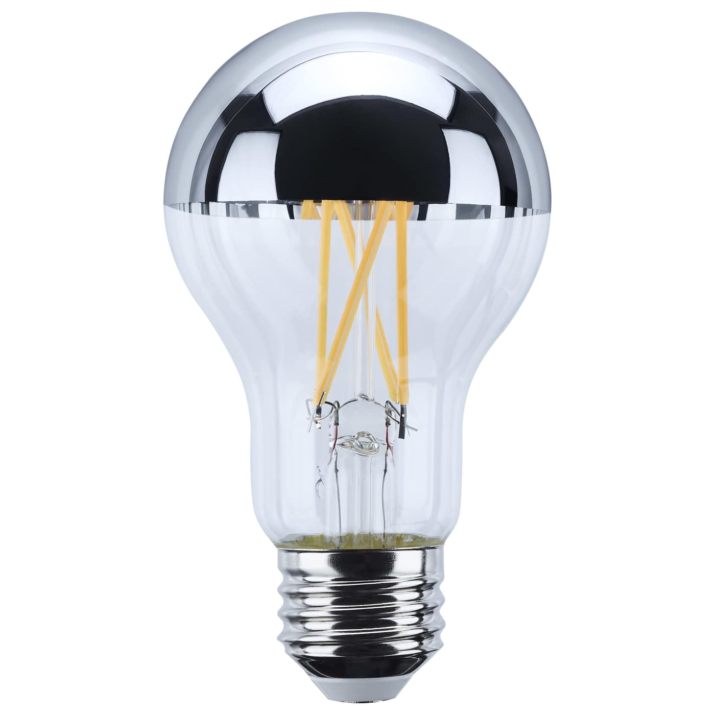 Satco S12539 Lumos LED E26 Medium 12 watt LED Filament - CCT: 2700K - Finish: Silver
