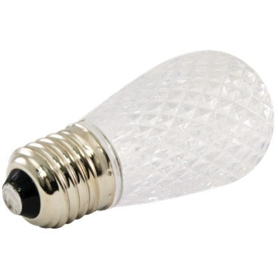 American Lighting S14-LED-WW S14 LED Bulb, E26 Base, Faceted Lens, Wattage 1.5W, Color Temperature 3000K, 34 Lumens, Voltage 120V - 25 Count