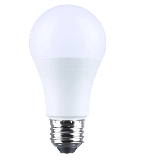 SATCO S14338 15W LED Light Bulb A19 Medium E26 Base 4000K 1600Lm Plastic 80 CRI 120V (1 - Pack)