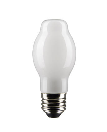 SATCO S21333 5 Watt BT15 LED; White; Medium base; 90 CRI; 4000K; 120 Volt Light Bulb