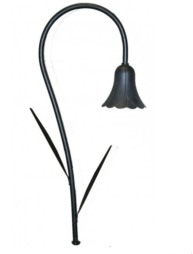 Orbit S221-BR Led Outdoor Cast Aluminum Path Light With Petals, Voltage 12V, Bronze Finish