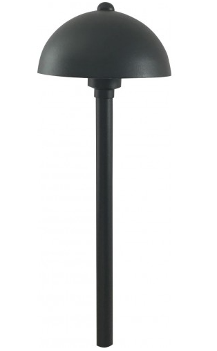 Orbit S225-RU Outdoor Cast Aluminum S225 Landscape Mushroom Light, Voltage 12V, Rust Finish