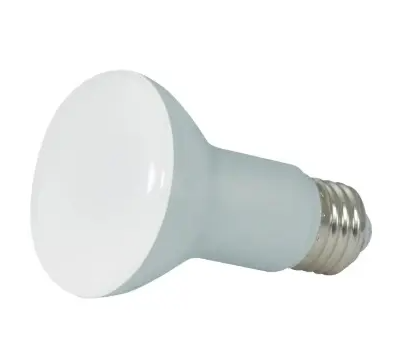 SATCO S28491 LED R20 Bulb, 50W Inc. Retrofit, E26, Wattage 6W, Lumens 525 lm, Voltage 120V, Color Temperature 4000K, Frosted White