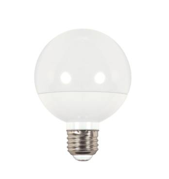 SATCO S28576 4 Watt; LED G25; 3000K; Medium base; 120 Volt Light Bulb