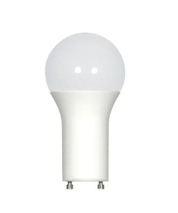 SATCO S29805 15 Watt; A19 LED; Frosted; 4000K; GU24 base; 220 deg. Beam Angle; 120 Volt Light Bulb