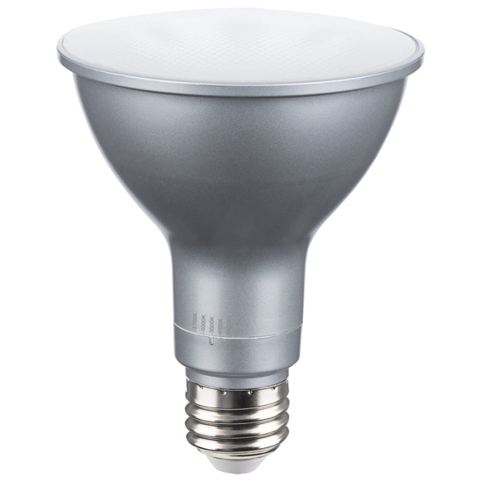 Satco S39764 PAR30LN High Lumen LED Lamp, Wattage 15W, CCT Selectable, E26, Voltage 120-277V