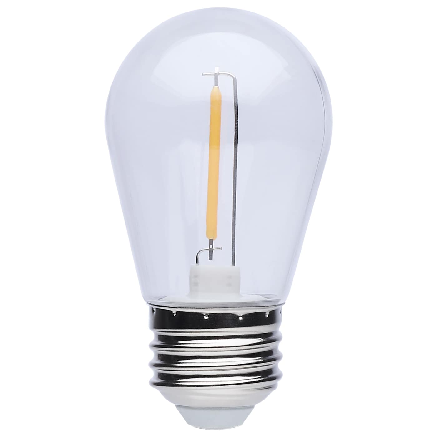 Satco S8021R1 S14 LED Filament String Light Replacement 2700K 1W 4-Pack