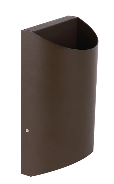 Feit Electric S8/PWM/850/BZ 8.1 in. 19W Daylight (5000K) Bronze Outdoor Security Wall Pack Light Color Temperature 5000K, Wattage 19W, Voltage 120V Pack 1