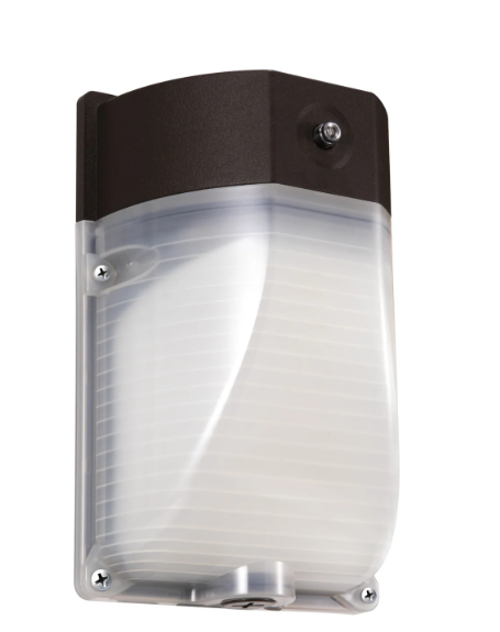 Feit Electric S8WPK/850/DD/BZ 3700 Lumen 5000K Security LED Wall Pack Color Temperature 5000K, Wattage 40W, Voltage 120V Pack 1