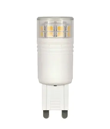 SATCO S9225 LED Lamp with G9 Base, 360 deg. Beam Angle, Wattage 3W, Color Temperature 5000K