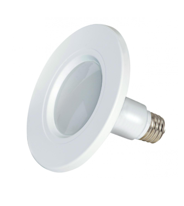 SATCO S9598 8.5 watt; Downlight Retrofit LED; 4" Trim; 2700K; Medium base; 120 volts; 115 deg. beam spread; 2-pack Light Bulb