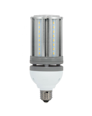 SATCO S9678 18 Watt LED HID Replacement; Amber 585nm; Medium base; 100-277 Volt Light Bulb