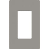 Lutron SC-1-CS Claro 1 Gang Wall Plate for Decorator/Rocker Switches, Cobble Stone Finish